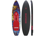 Skatinger Aurora Red Allround SUP deska – Drzna, Kozmična, Stabilna