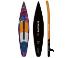 Skatinger CMYK Orange Racing SUP deska – Ostrina, Moč, Neustavljivost