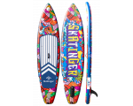 Skatinger Graffiti Red Touring SUP deska – Stabilnost, Nadzor, Izraz