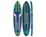 Skatinger Leafy Expedition Blue Allround SUP deska – Hitrost, Stabilnost, Nadzor