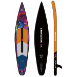 Skatinger CMYK Orange Racing SUP deska – Ostrina, Moč, Neustavljivost