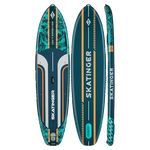 Skatinger Leafy Expedition Green Allround SUP deska – Stabilnost, Vzdržljivost, Nadzor
