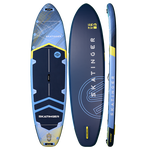 Skatinger Sky Blue Allround SUP deska – Ravnotežje, Natančnost in Udobje