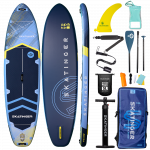 Skatinger Sky Blue Allround SUP deska – Ravnotežje, Natančnost in Udobje