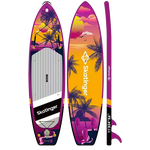 Skatinger Upgraded Sunrise Allround SUP deska – Avantura, Drsenje, Tropi