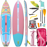 Skatinger White Night Glow SUP deska – Stabilnost, Udobje, Sprostitev