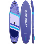 Skatinger Camouflage Purple Allround SUP deska – Stil, Ravnotežje, Vsestranskost