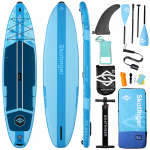 Skatinger Ice Age Blue Touring SUP deska – Umirjenost, Jasnost, Nadzor