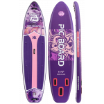 Skatinger Purple Fantasy Allround SUP deska – Stabilnost, Ravnotežje, Slog