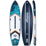 Skatinger Thor Blue Allround Paddle SUP Deska – Lahka, Gladka, Nadzor