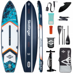 Skatinger Thor Blue Allround Paddle SUP Deska – Lahka, Gladka, Nadzor