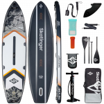 Skatinger Thor Grey Allround SUP deska – Široka, Stabilna, Močna