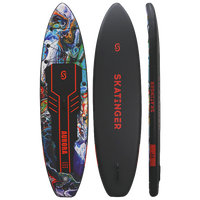 Skatinger Aurora Black Allround SUP deska – Drzna, Nebeška, Zmogljiva