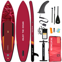 Skatinger Chance Red Allround SUP deska – Okretnost, Moč, Zanesljivost