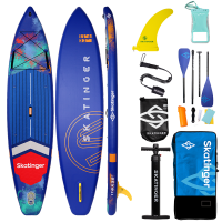 Skatinger Interstellar Blue Touring SUP deska – Stabilnost, Slog, Vsestranskost