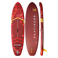 Skatinger Magma Red Allround SUP Deska – Pretok, Zmogljivost in Energija