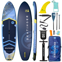 Skatinger Sky Blue Allround SUP deska – Ravnotežje, Natančnost in Udobje