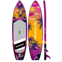 Skatinger Upgraded Sunrise Allround SUP deska – Avantura, Drsenje, Tropi