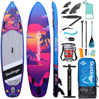 Skatinger Upgraded Sunset Allround SUP deska – Nadzor, Tok, Vzdržljivost