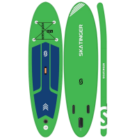 Skatinger Voyager Grass Green Allround SUP deska – Svežina, Stabilnost, Nadzor