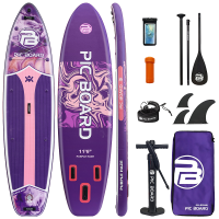 Skatinger Purple Fantasy Allround SUP deska – Stabilnost, Ravnotežje, Slog