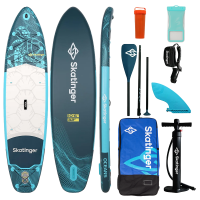 Skatinger Turtle Allround Paddle SUP Deska – Vzdržljivost, Udobje, Edinstvenost