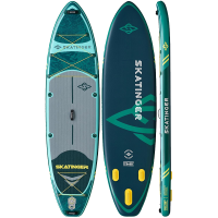 Skatinger Fishing Green Touring Paddle SUP-deska – robustna, stabilna in za raziskovanje