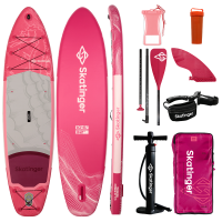 Skatinger Seahorse Pink Touring SUP-deska za veslanje – eleganca, udobje in svoboda