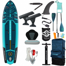 Skatinger Fishing Paddle SUP deska – Stabilnost, Prostor, Zmogljivost