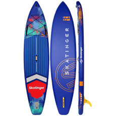 Skatinger Interstellar Blue Touring SUP deska – Stabilnost, Slog, Vsestranskost