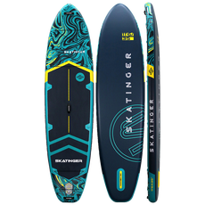 Skatinger Prana Dark Blue Allround SUP deska – Stabilnost, Oprijem in Varnost