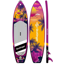 Skatinger Upgraded Sunrise Allround SUP deska – Avantura, Drsenje, Tropi