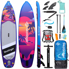 Skatinger Upgraded Sunset Allround SUP deska – Nadzor, Tok, Vzdržljivost