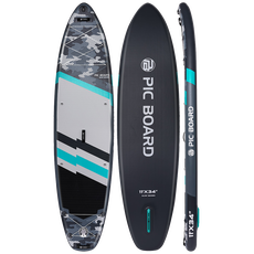 Skatinger Camouflage Grey Allround SUP deska – Moč, Širina, Zanesljivost