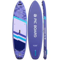 Skatinger Camouflage Purple Allround SUP deska – Stil, Ravnotežje, Vsestranskost