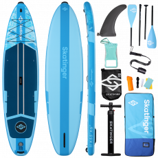 Skatinger Ice Age Blue Touring SUP deska – Umirjenost, Jasnost, Nadzor