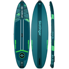 Skatinger Ice Age Green Touring SUP deska – Stabilnost, Nadzor, Avantura