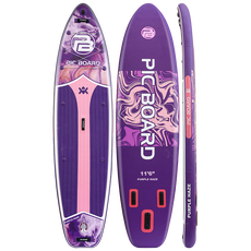 Skatinger Purple Fantasy Allround SUP deska – Stabilnost, Ravnotežje, Slog