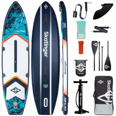 Skatinger Thor Blue Allround Paddle SUP Deska – Lahka, Gladka, Nadzor