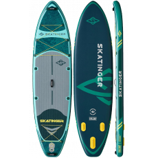 Skatinger Fishing Green Touring Paddle SUP-deska – robustna, stabilna in za raziskovanje