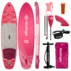 Skatinger Seahorse Pink Touring SUP-deska za veslanje – eleganca, udobje in svoboda