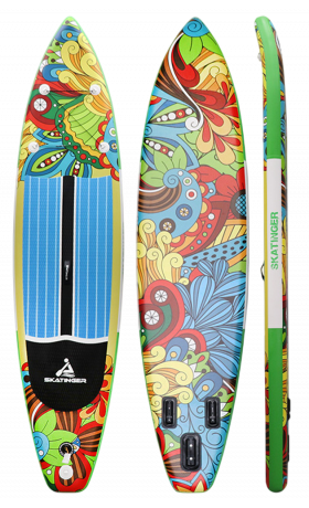 Skatinger Sylva Touring SUP deska – Stabilna, Hitra, Pripravljena