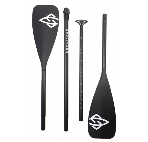 Skatinger Aluminijasto SUP Veslo z Dvojnim Listom