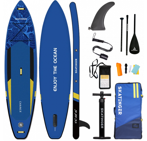 Skatinger Chance Blue Allround SUP deska – Vsestranskost, Stabilnost, Nadzor