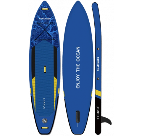 Skatinger Chance Blue Allround SUP deska – Vsestranskost, Stabilnost, Nadzor