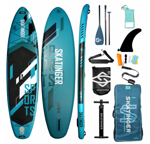 Skatinger Green Sports Yoga SUP deska – Ravnotežje, Energija, Svoboda