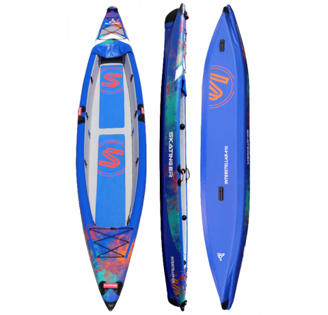 Skatinger Kajak za Dva 410 cm – Udobje, Stabilnost, Avantura