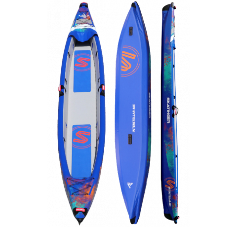 Skatinger Kajak za Tri 485 cm – Zmogljivost, Stabilnost, Svoboda