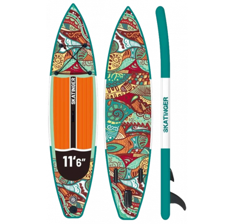Skatinger Norm Touring SUP deska – Slog, Ravnotežje, Raziskovanje