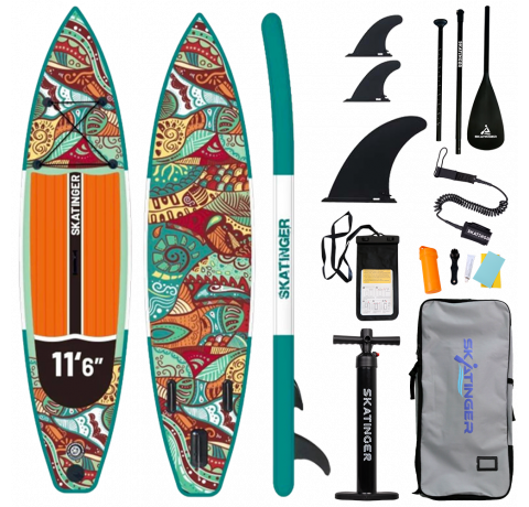Skatinger Norm Touring SUP deska – Slog, Ravnotežje, Raziskovanje
